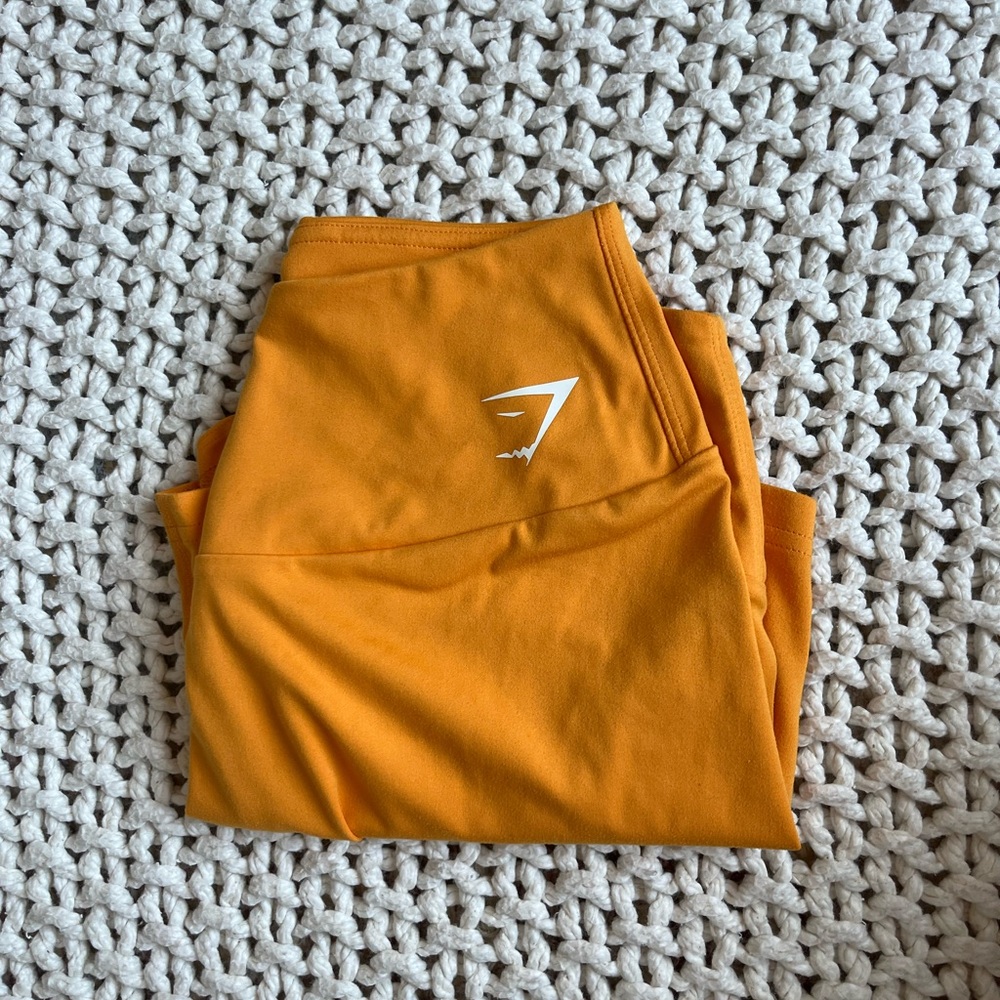Gymshark Orange Training Shorts Size M